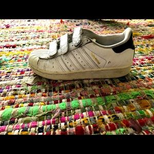 Adidas superstar snake leather